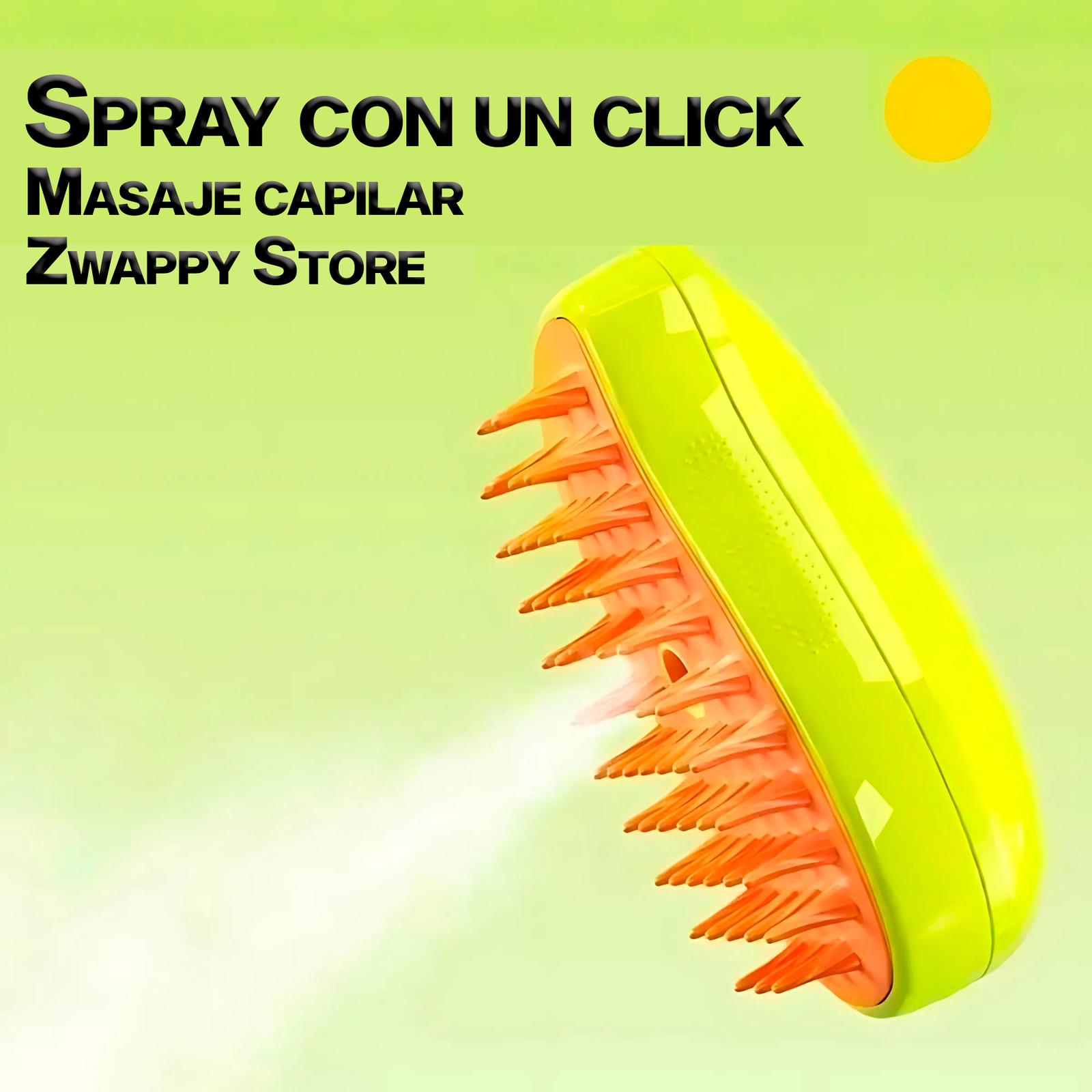 Peine Cepillo A Vapor 3 En 1 Perro Gato Cachorro Masaje Usb - Imagen 3